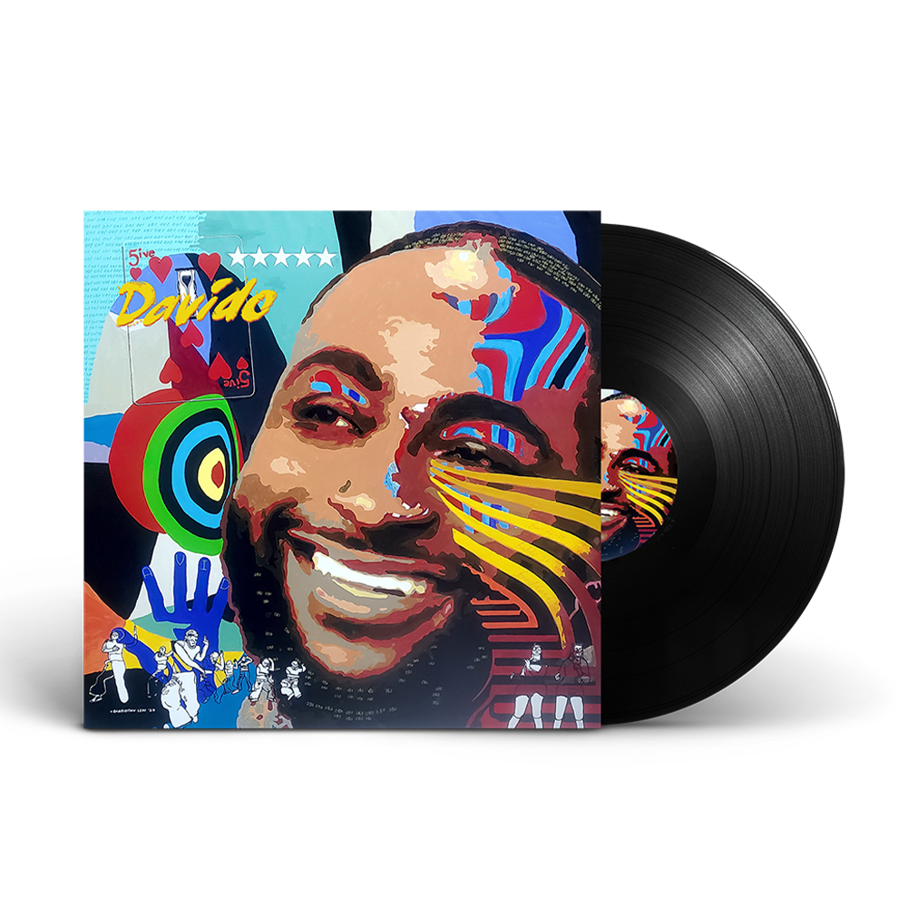 Image of Davido - 5ive Standard black vinyl LP